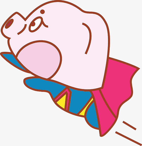 580x600 Flying Pig, Free Pull, Cartoon, Piggy Png Image And Clipart