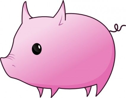 425x332 Cool Flying Pig Clipart Flying