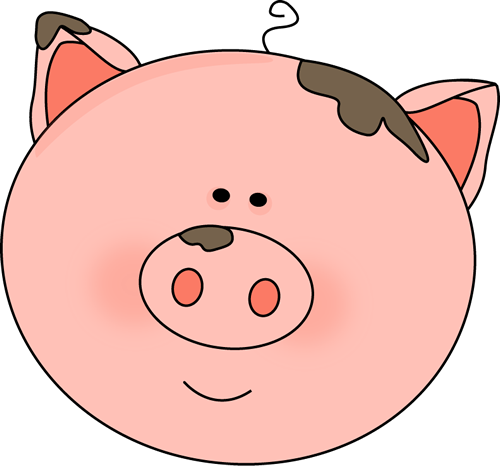 500x466 Pigs Face Clipart