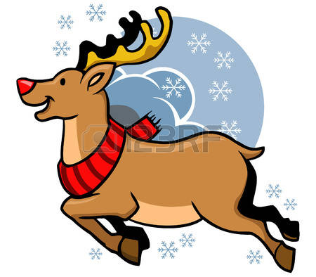 450x394 Rudolph The Red Nosed Reindeer Clipart Group