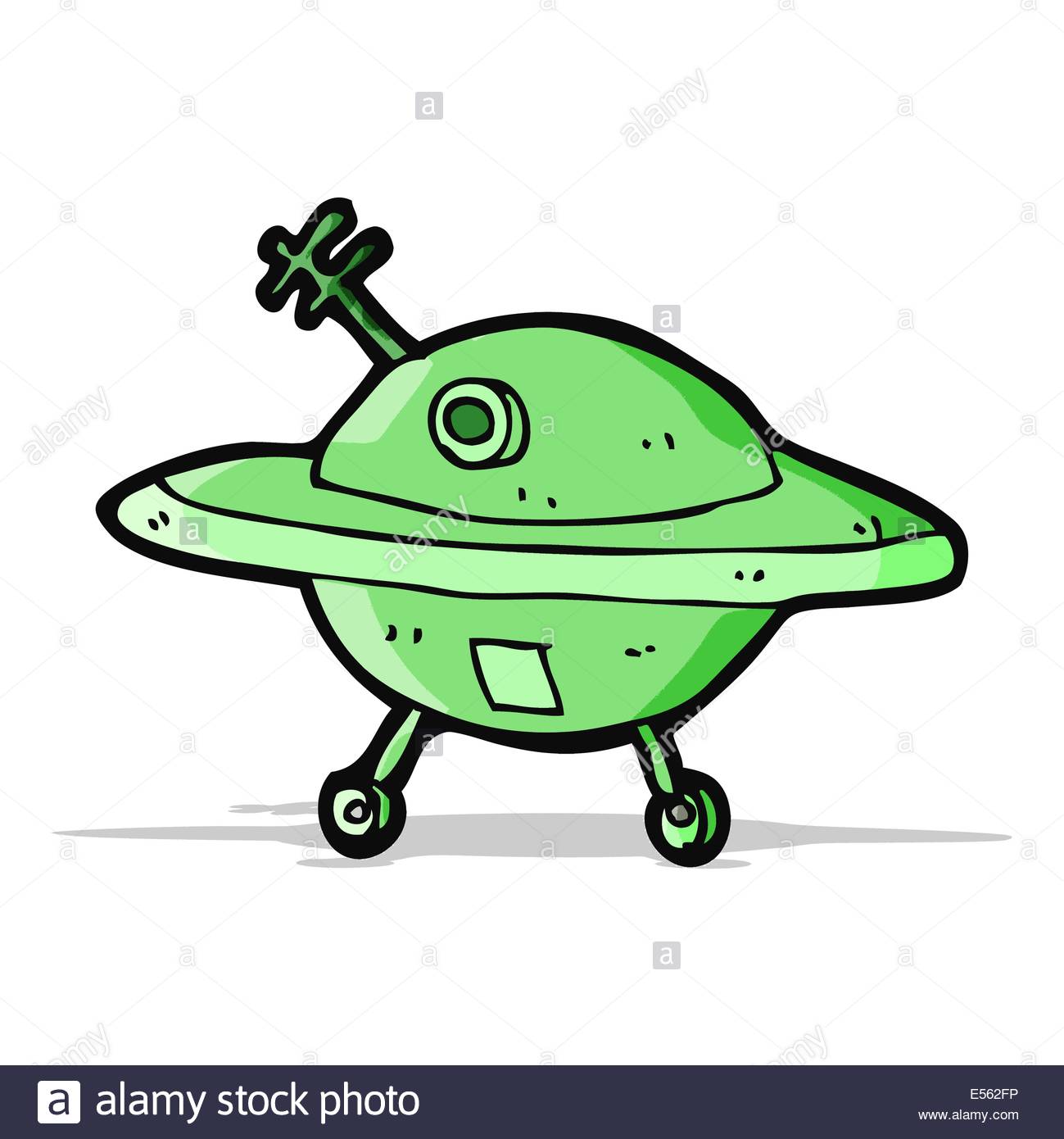 1299x1390 Cartoon Alien Spaceship Flying Saucer Cut Out Stock Images