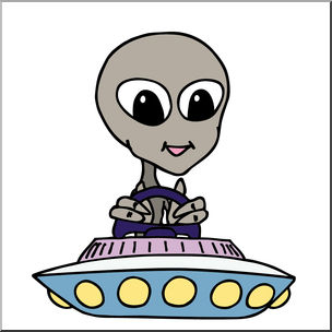 304x304 Clip Art Flying Saucer Color I Abcteach
