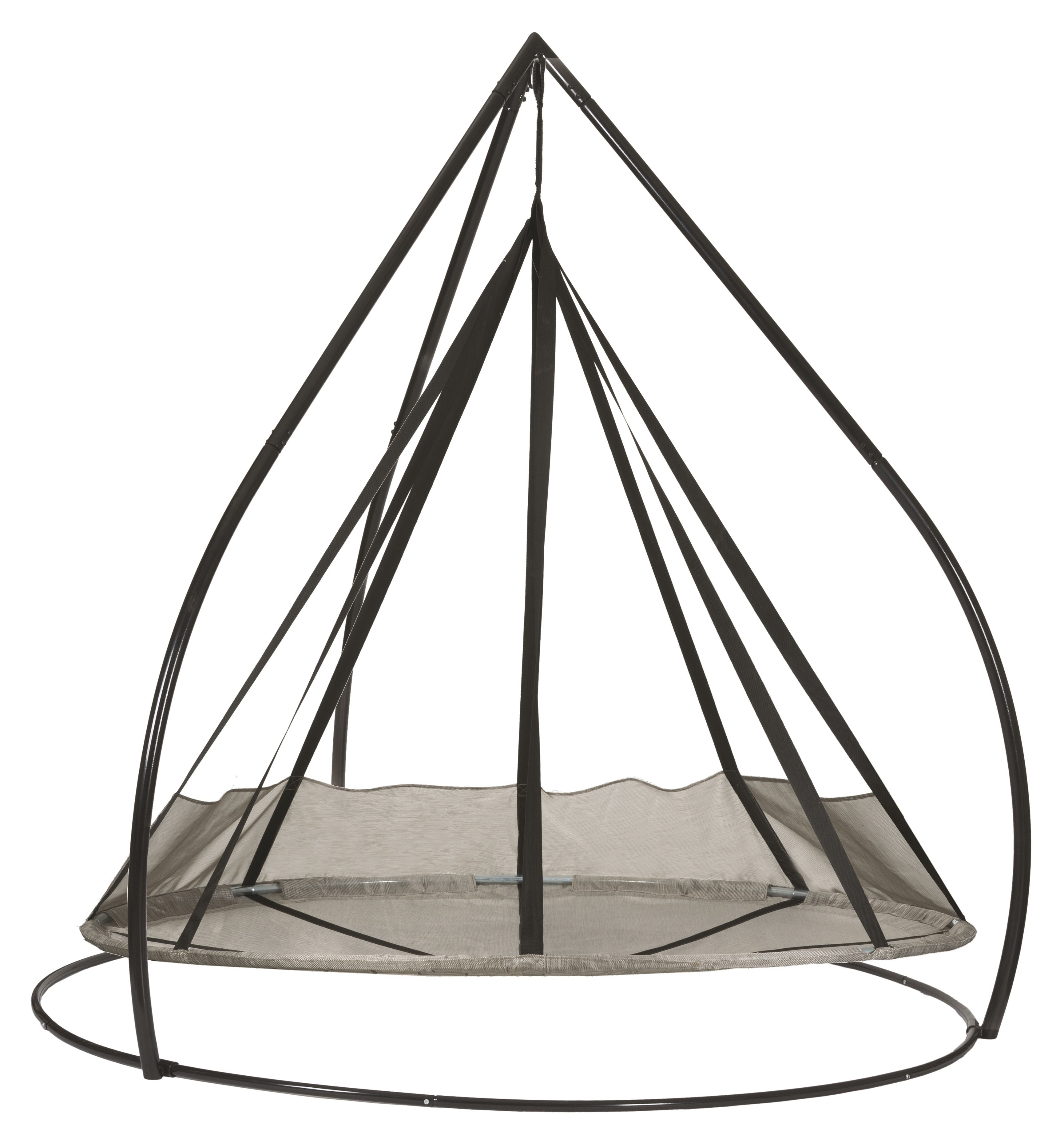 3460x3717 Flowerhouse Flying Saucer Chair Hammock With Stand Wayfair