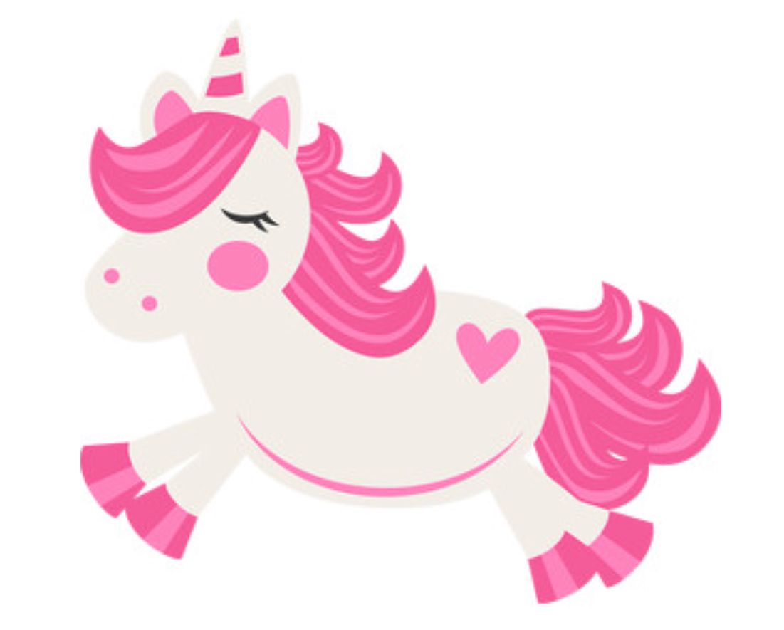 1101x885 Cute Flying Unicorn Miss Kate Cuttables Taylor's 4th Birthday