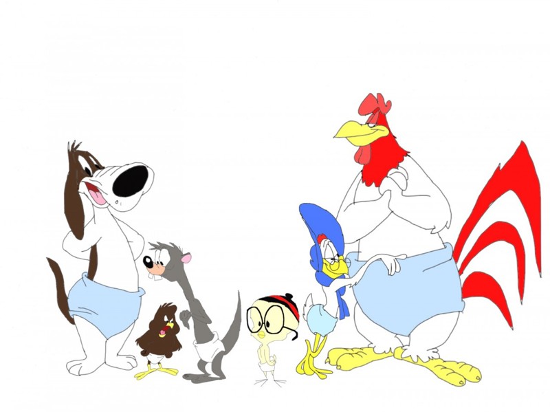 800x599 Foghorn Leghorn And His Friends Punishments By Mgroenke475