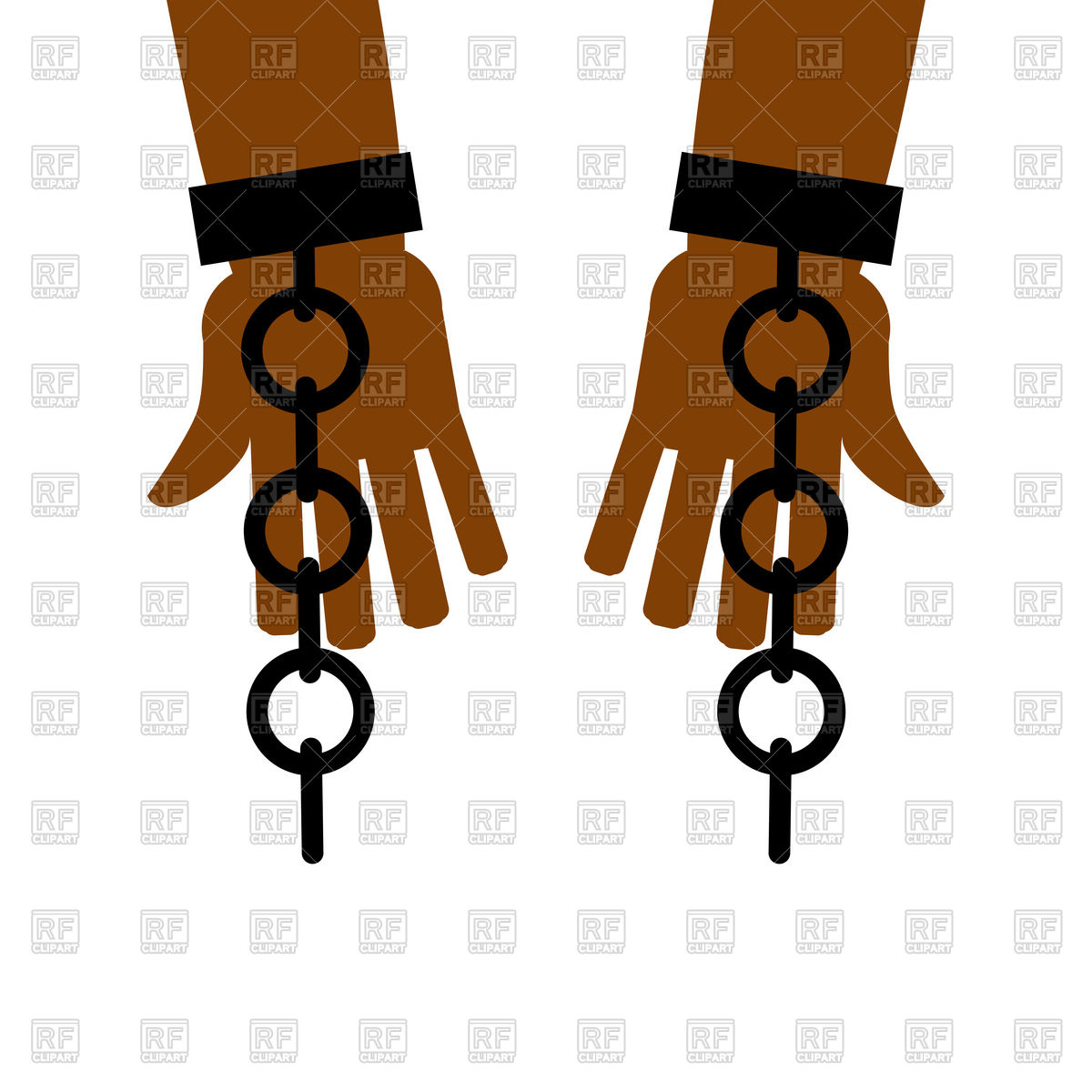 1200x1200 Emancipation From Slavery Break Free. Chains On Slave Hands