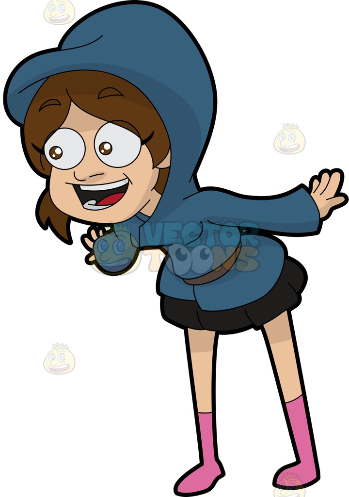 720x1024 A Happy Woman Wearing A Chic Jacket At Inside A Fast Food Chain