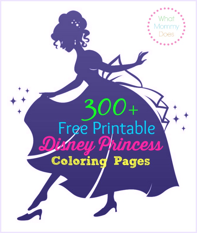 636x752 Free Printable Disney Princess Coloring Pages