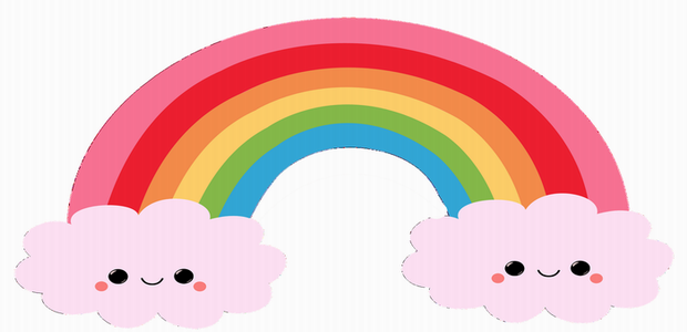 620x300 Rainbow Coloring Pages