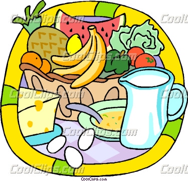 375x361 Breakfast Clipart Health Food