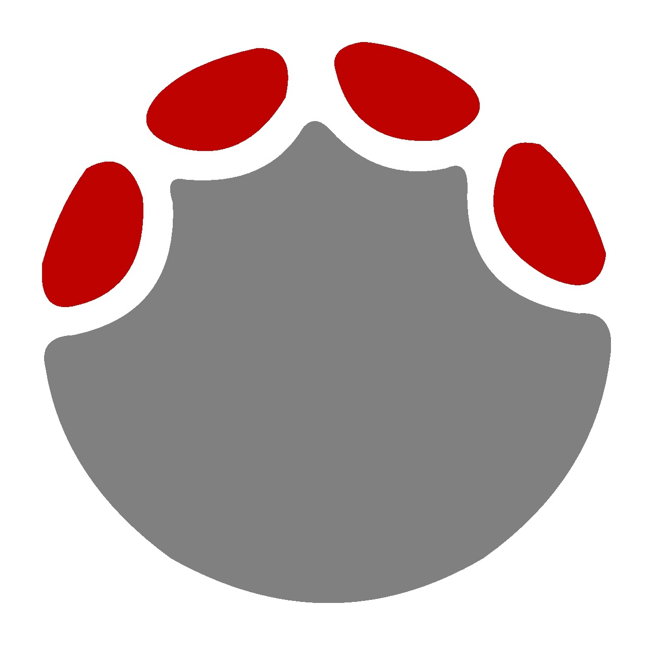 1289x1273 Elephant Foot Clipart