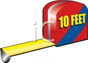 350x250 10 Foot Tape Measure