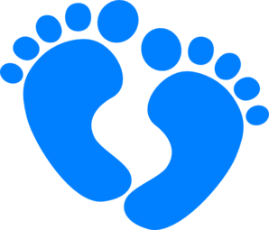 298x255 Baby Boy Clip Art Baby Feet Clip Art