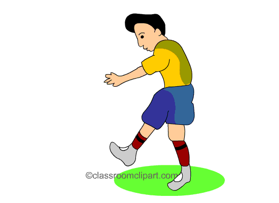 550x400 Animated Clipart Football
