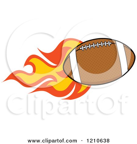 450x470 Clipart Illustration Of A Happy Athletic Man Playing American