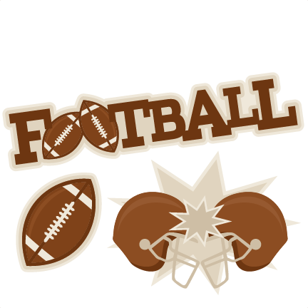 432x432 Football Set Svg Scrapbook Cut File Cute Clipart Clip Art Files