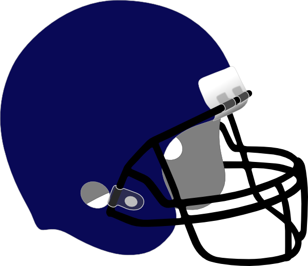 600x519 Nobby Free Football Helmet Clipart Blue Clip Art