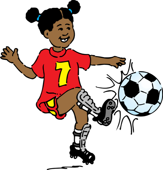 670x700 Free Soccer Football Clipart