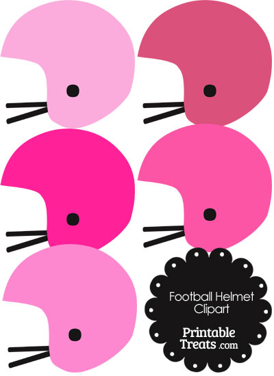 400x550 Pink Clipart Football Helmet