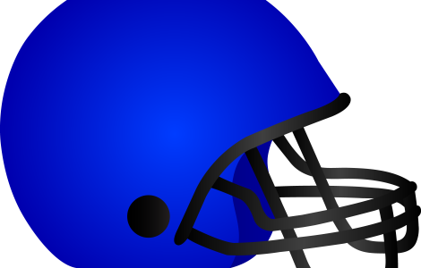 470x300 Blue Football Clipart