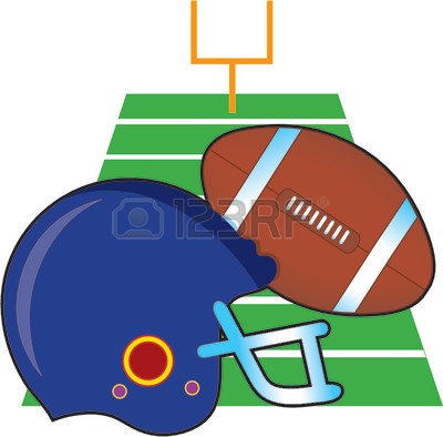 400x394 Clip Art Football Field Goal Clipart Panda