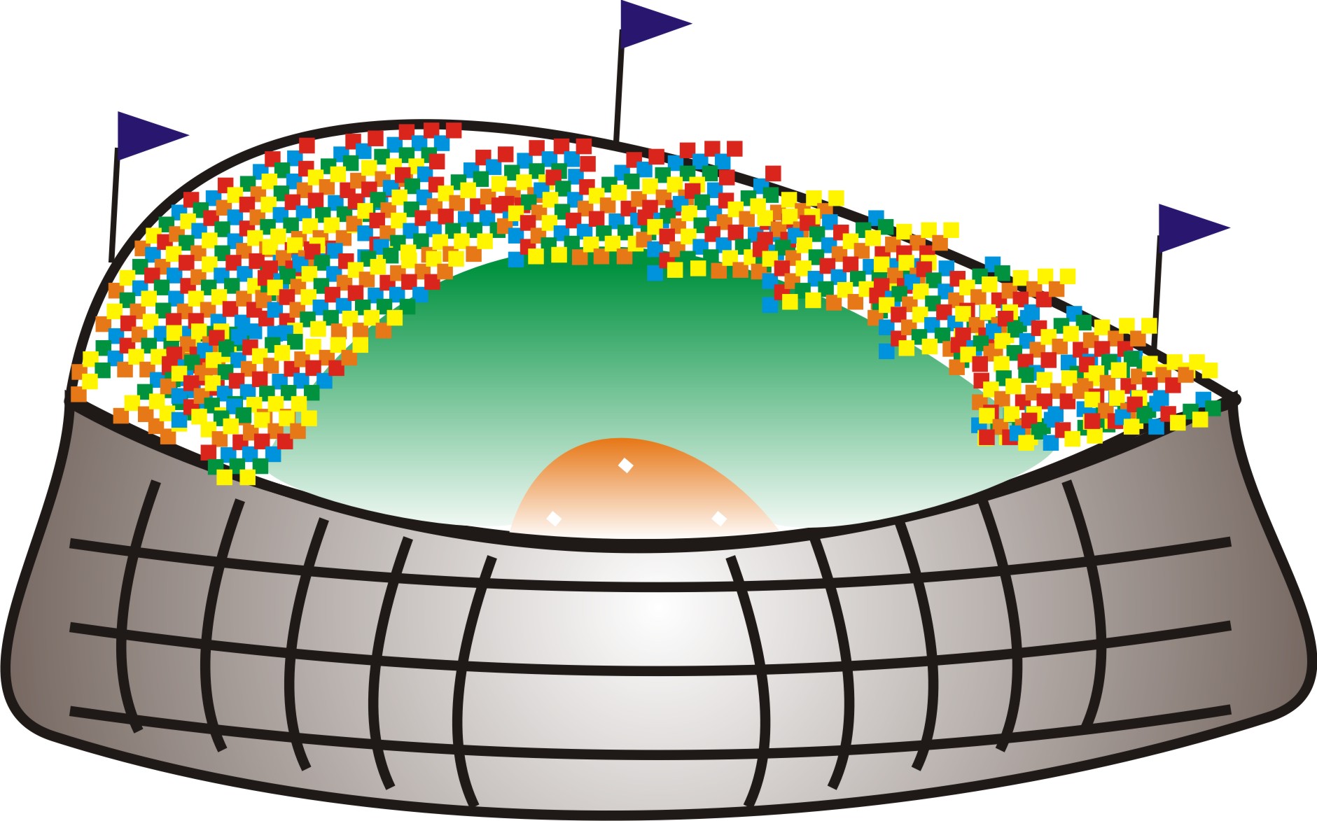 1881x1173 Clip Art Football Stadium Clip Art