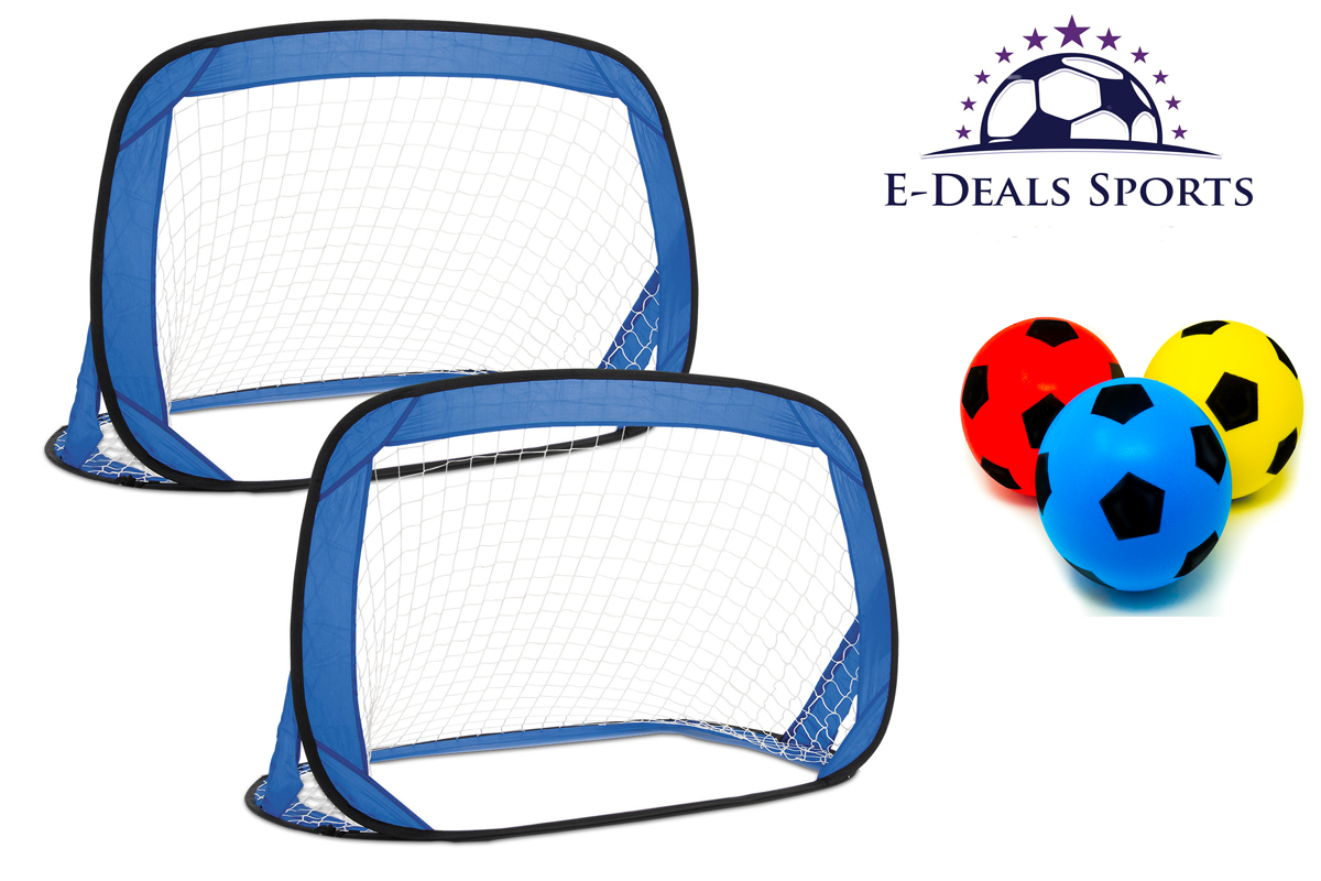 1200x800 E Deals Kids Pop Up Football Goals