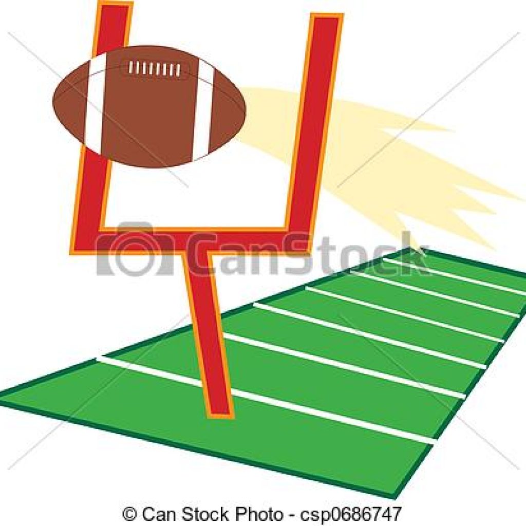 1024x1024 Goal Post Clipart American Football Icon Royalty Free Vector Clip