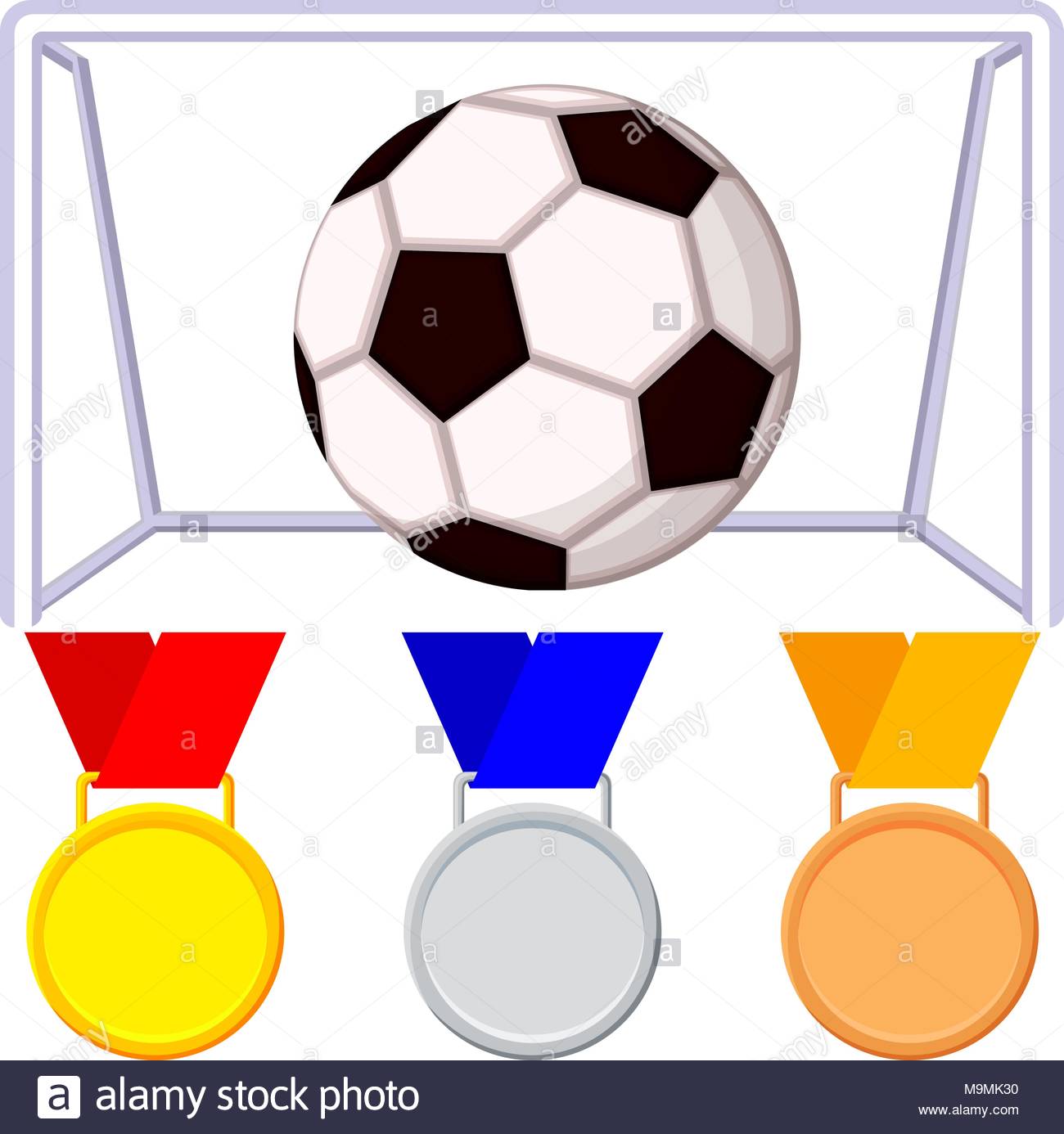 1300x1386 Goalpost Stock Vector Images