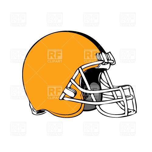 500x500 American Football Helmet Free Download Vector Clip Art Image