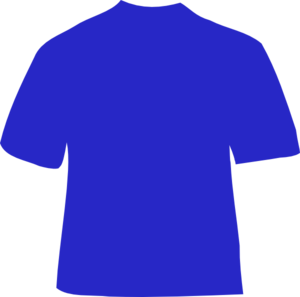 300x297 Blue Football Jersey Clipart