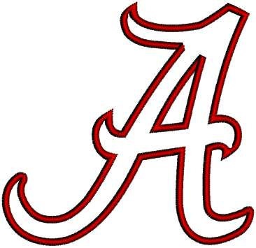 366x355 Alabama Logo Clip Art Clipart