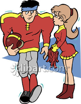 273x350 Football School Clipart