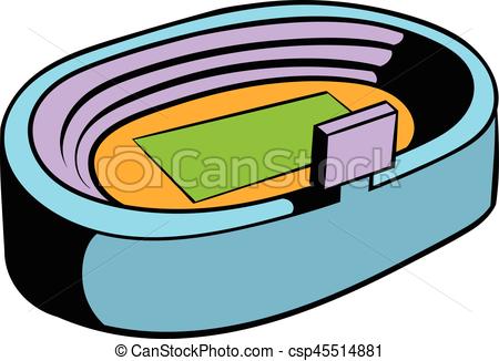 450x326 Football Soccer Stadium Icon, Icon Cartoon. Football Soccer