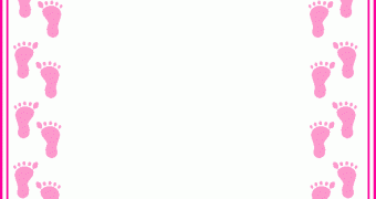 340x180 Nobby Design Baby Footprint Clipart Image Of 3603 Footprints Free