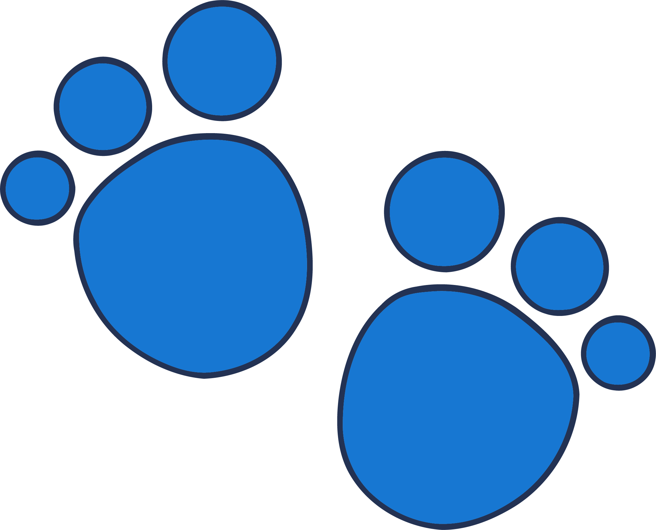 2100x1696 Blue's Clues Clip Art Two Footprint Clipart Png