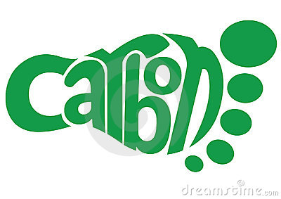 400x283 Carbon Footprint Clipart