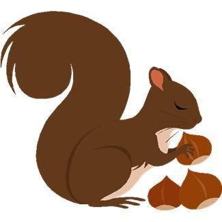 325x325 Amazing Clipart Squirrel