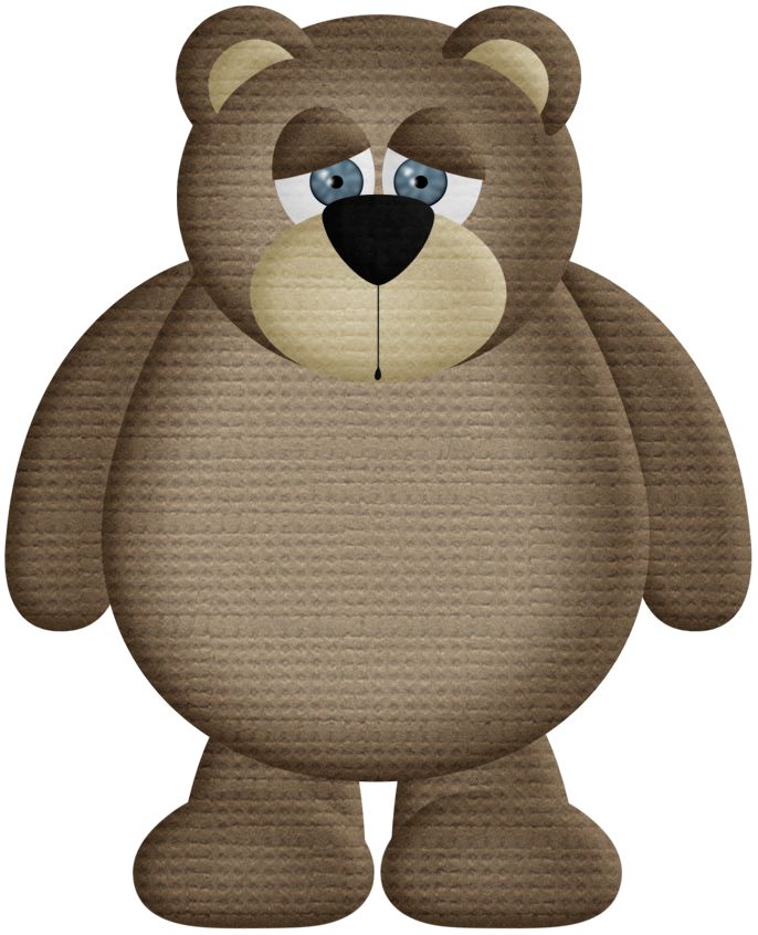 686x846 Brown Bear Clipart Woodland
