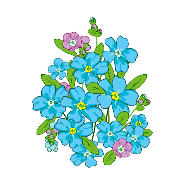 630x630 Forget Me Not. Flowers