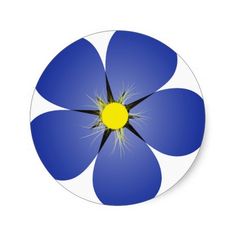 236x236 Single Forget Me Not Flower