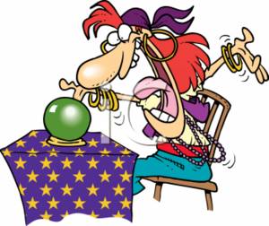300x252 Cartoon Clipart Of A Crazy Fortune Teller