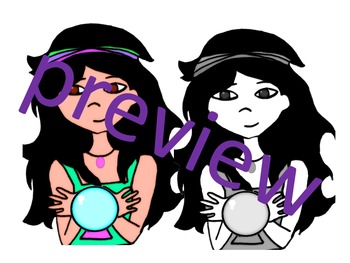 350x263 Fortune Teller Crystal Teaching Resources Teachers Pay Teachers