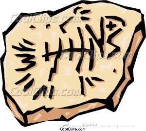 300x268 Fossil Vector Clip Art