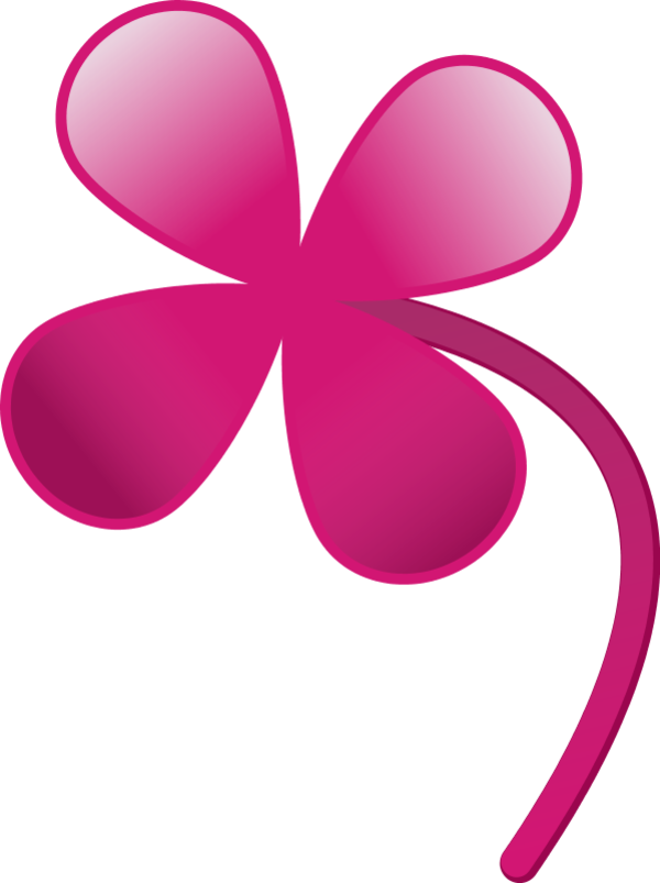 600x803 Four Leaf Clover Art Free Download Clip Art Free Clip Art