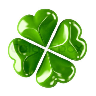 320x320 Four Leaf Clover Of Alphabet Letter B Stock Photo Colourbox