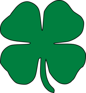 276x299 Fourleafclover Clip Art