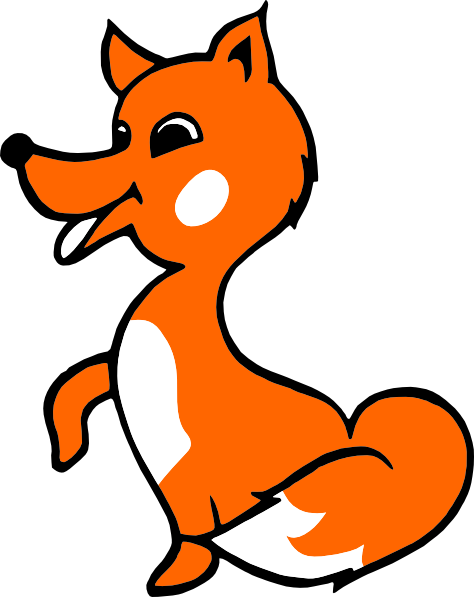 474x597 Fox Clipart Free