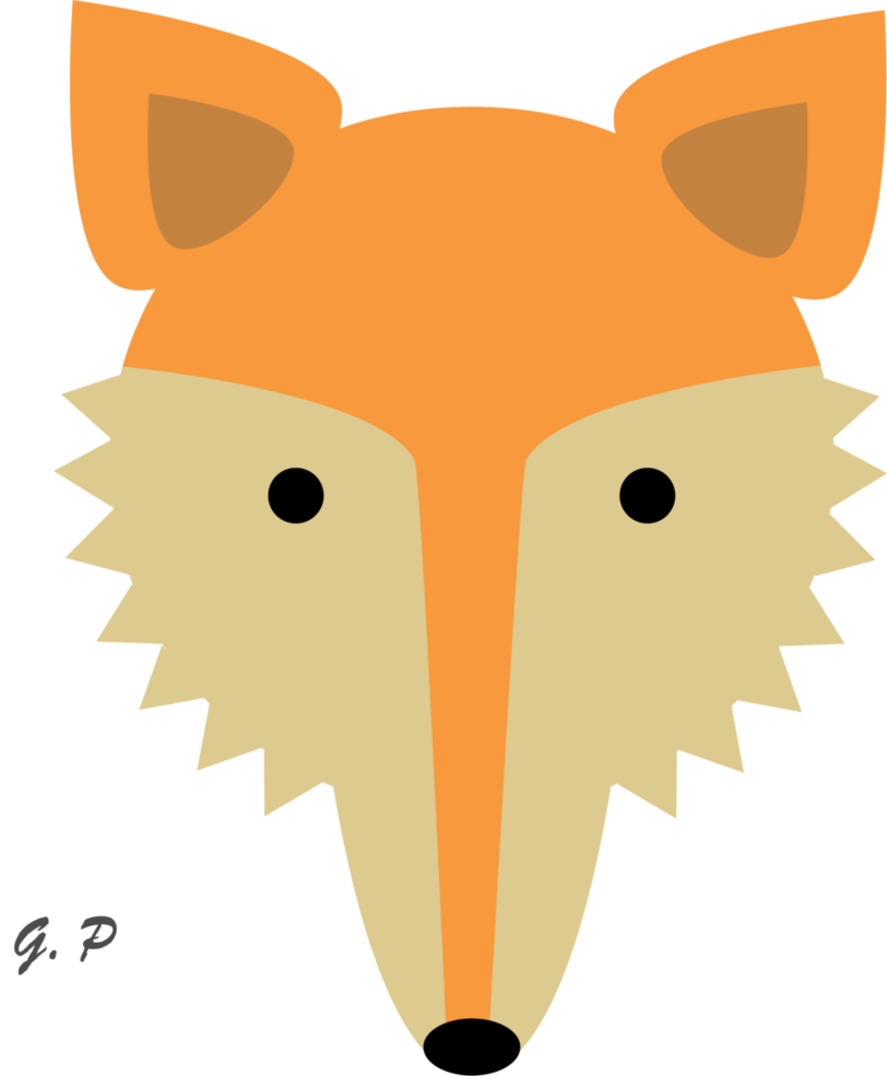 812x985 Fox Clipart