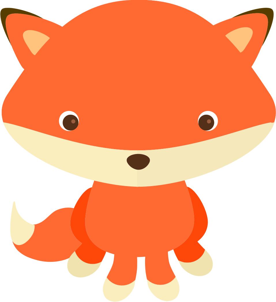957x1045 Fox Clipart